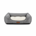 Comfortable orthopedic dog bed with soft cushion